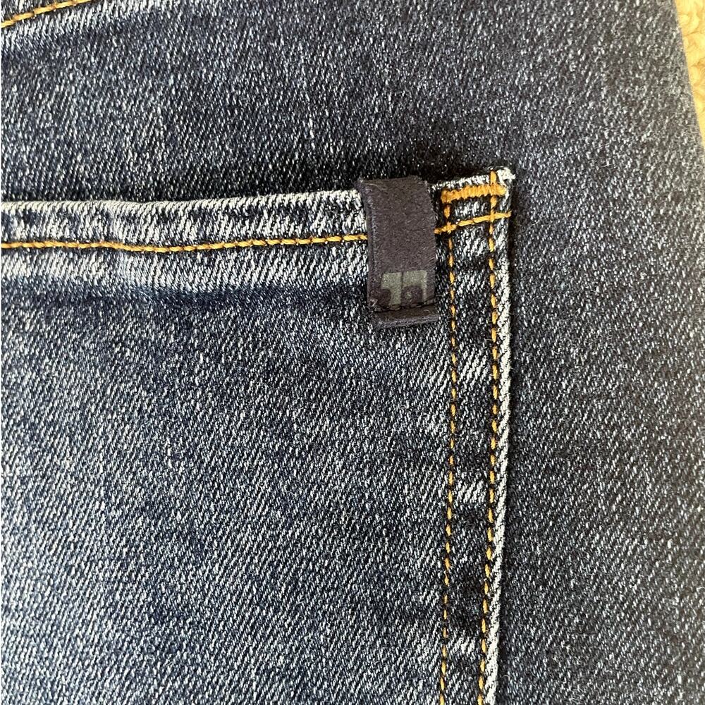 Joe's Jeans The Trixie High Rise Wide Leg Cuffed Trouser Jean Indigo Sz 27 Chic - Picture 14 of 16